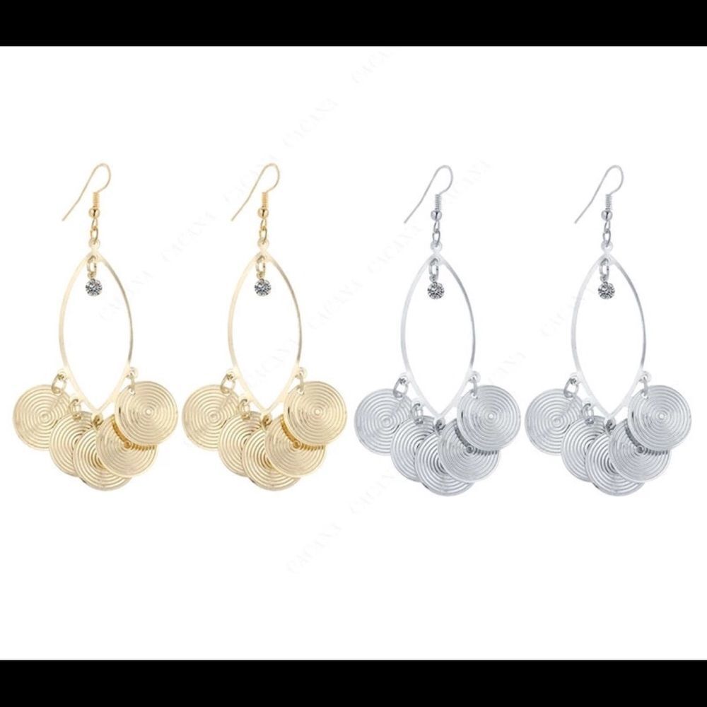 Boho Disc Earrings